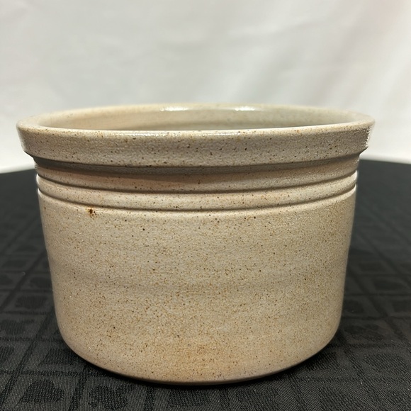 David Eldreth Salt Glaze Heart Crock, Vintage, Artist Signed Pottery 1989 - Picture 3 of 11